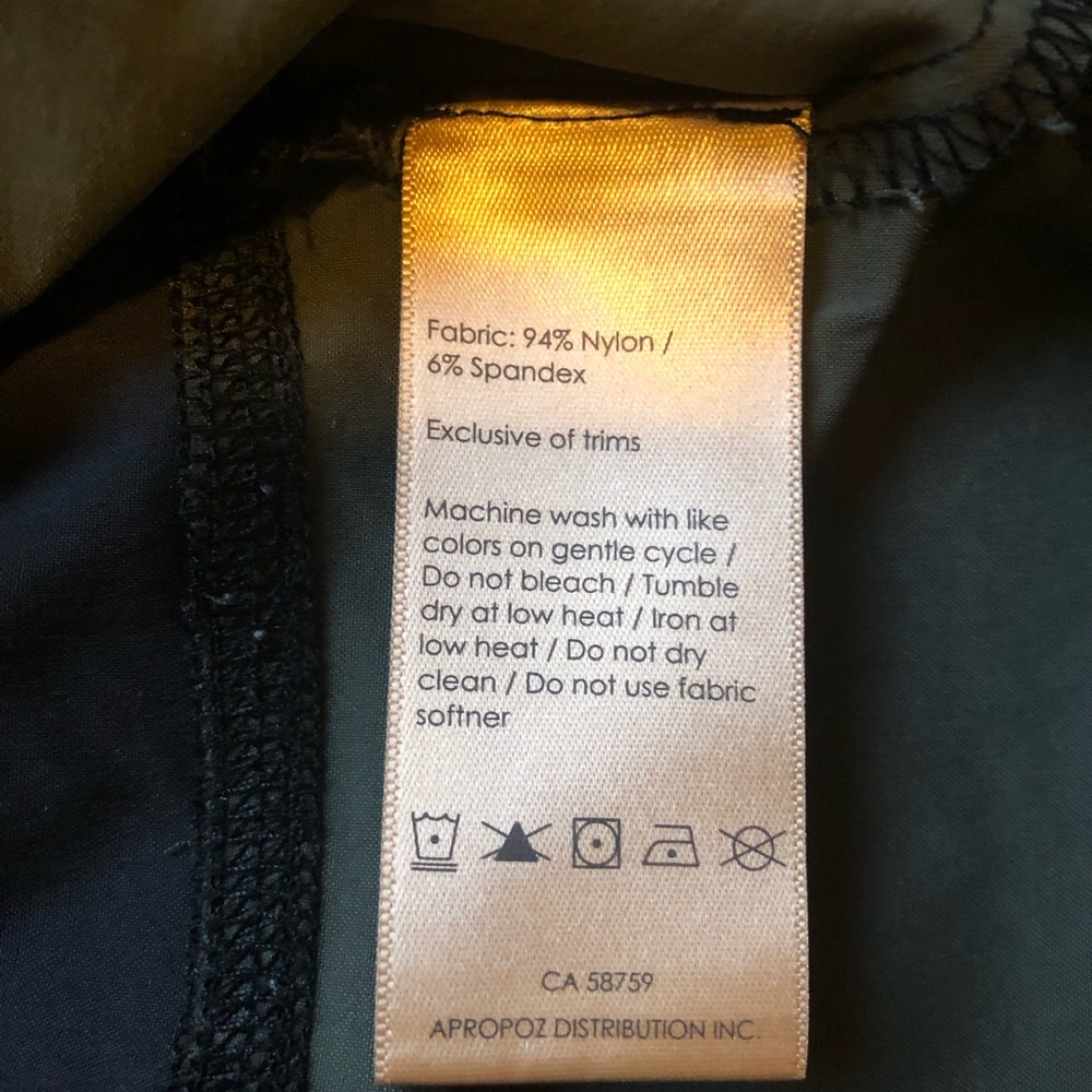 Indygena Cangur Women's Black & Olive Hooded Vest Wind Resistant - Picture 15 of 16